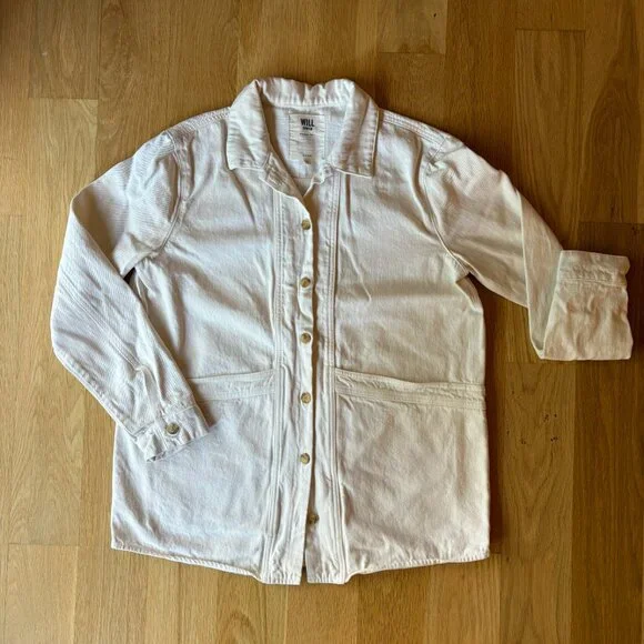 Sezane Wills Jacket in Ecru - Picture 2 of 4